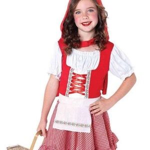Child’s red riding hood costume